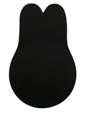 🌸. Strapless Self-Adhesive Silicone Bra - Black
